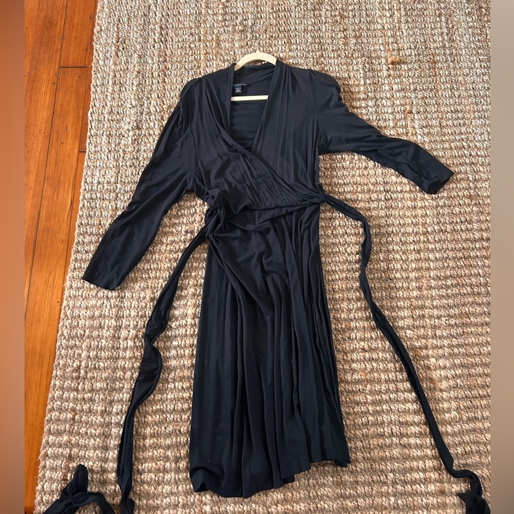 Black Wrap Dress